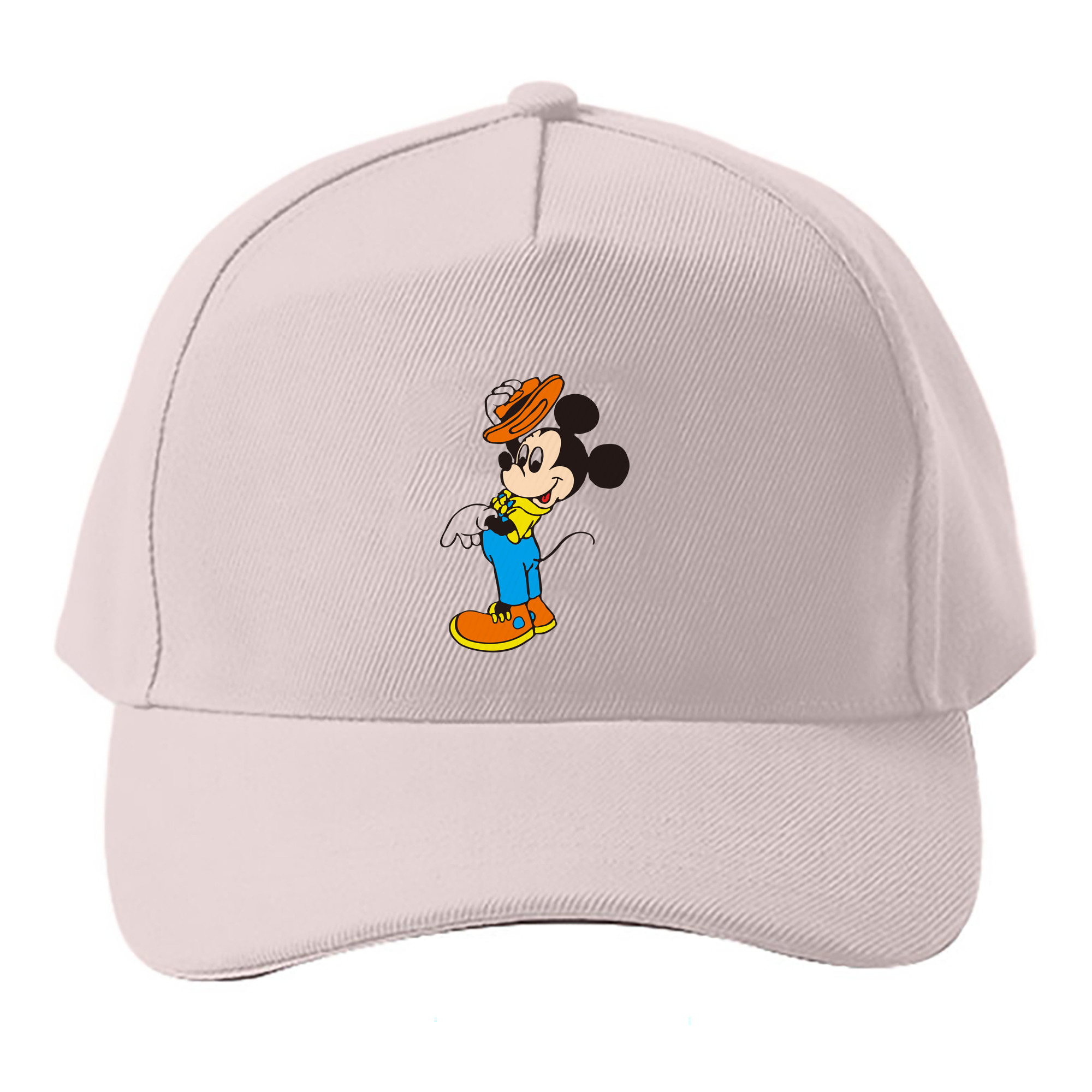 （画像用） ミッキーマウス Mickey Mouse ベースボールキャップ 綿100％ 男女兼用 帽子 スポーツ